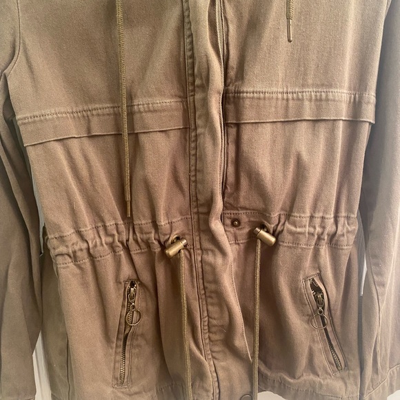 Military Jacket with Hood - Picture 4 of 5